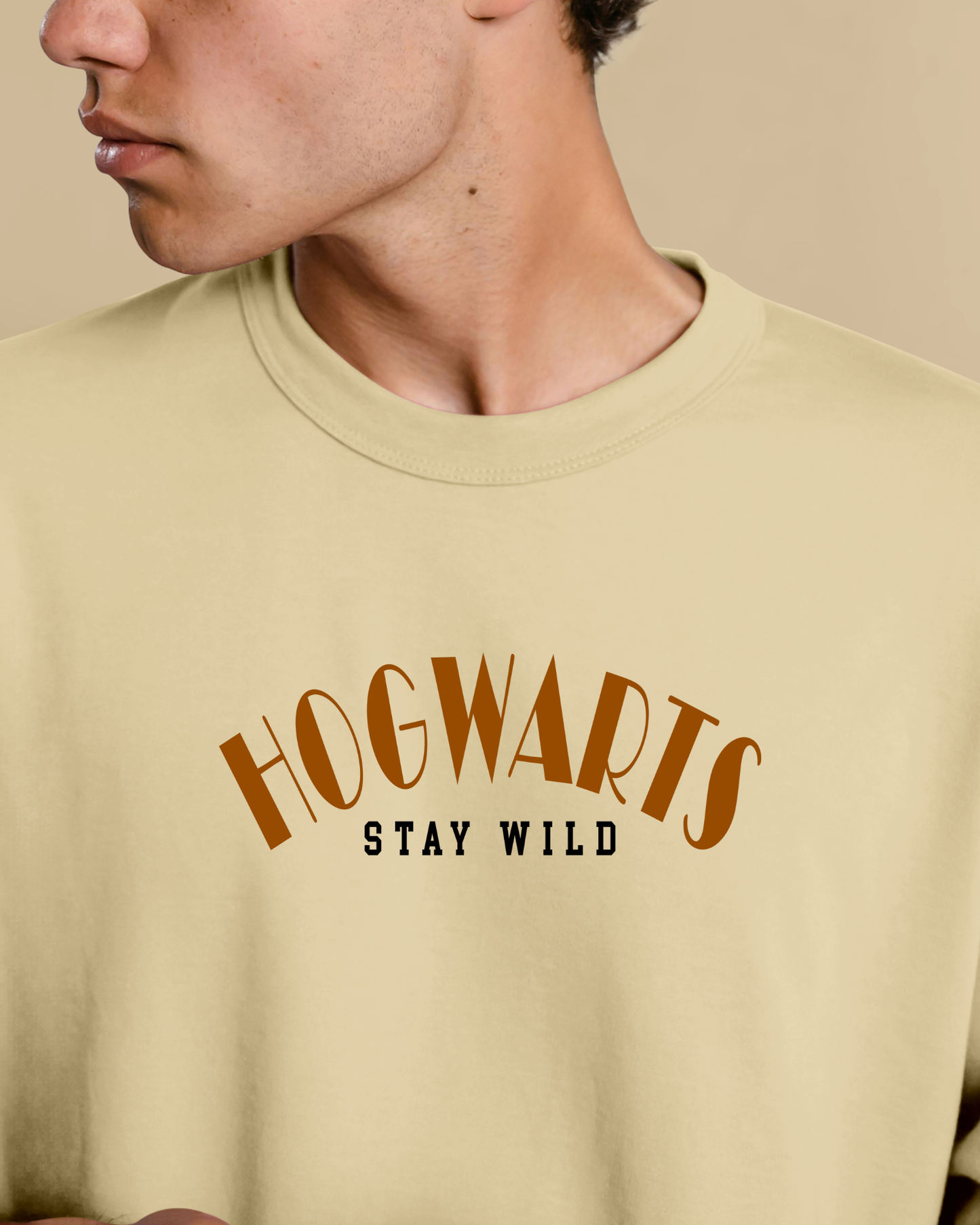 Hogwarts Stay Wild Graphic T Shirt